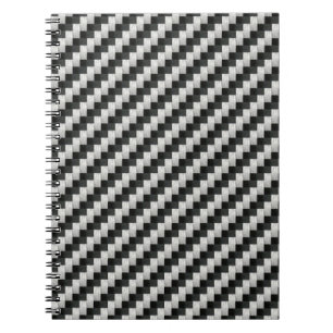 Caderno Espiral Carbono