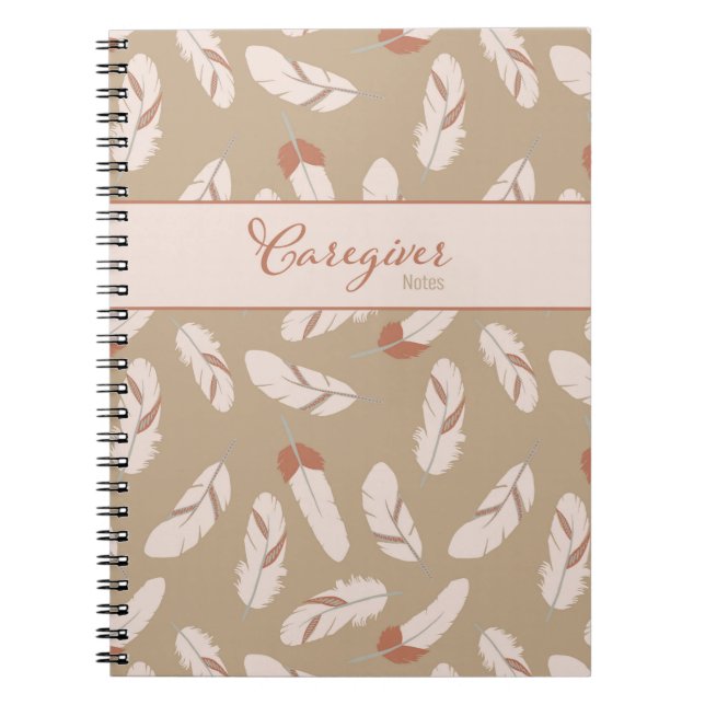 Caderno Espiral Caregiver Notes Notebook  (Frente)