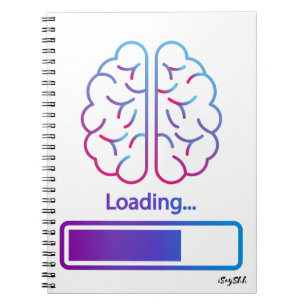 Caderno Espiral carga cerebral
