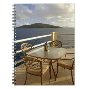 Caderno Espiral Caribe, Ilhas Virgens Americanas, St. Thomas. Vist
