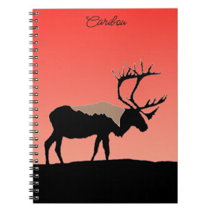 Caderno Espiral Caribe no Sunset - Arte original sobre a vida selv