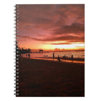 Caderno Espiral Caribe Notebook Spiral Brilhante Sunset