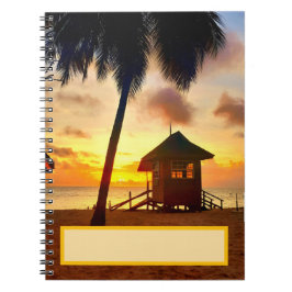 Caderno Espiral Caribe Notebook Sunset Spiral