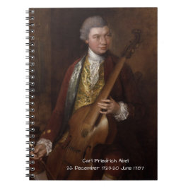 Caderno Espiral Carl Friedrich Abel
