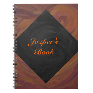 Caderno Espiral Carmel de chocolate