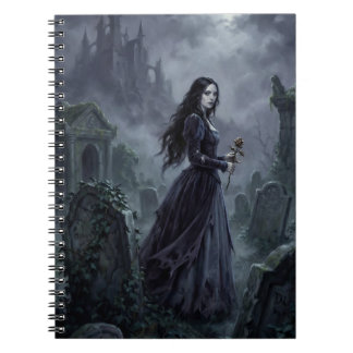 Caderno Espiral Carmilla Passeando pela Névoa Estíria