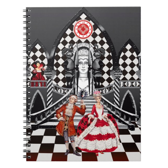 Caderno Espiral Carnaval em uma terra mágica (Frente)