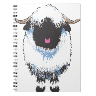 CADERNO ESPIRAL CARNEIROS DE VANCÔVER BLACKNOSE