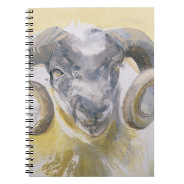 Caderno Espiral Carneiros longos 2 do chifre (Frente)