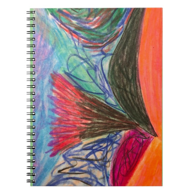 Caderno Espiral Carnet Fleur de cactus (Frente)