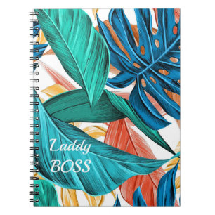 Caderno Espiral Carnet Laddy BOSS victorien de style Vintage