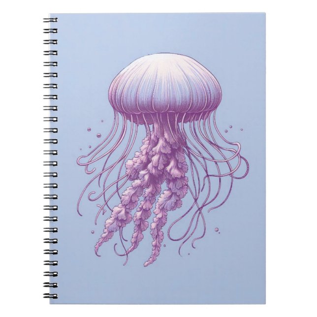 Caderno Espiral Carnet méduse (Frente)