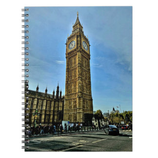Caderno Espiral Carnet note Londres