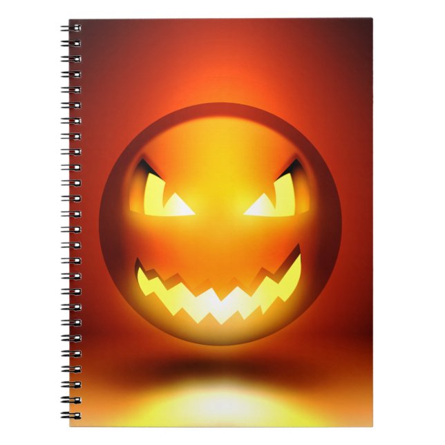 Caderno Espiral Carnet Pumpkinmoji (Frente)