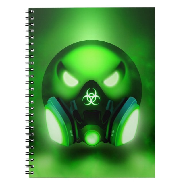 Caderno Espiral Carnet Toxicmoji (Frente)