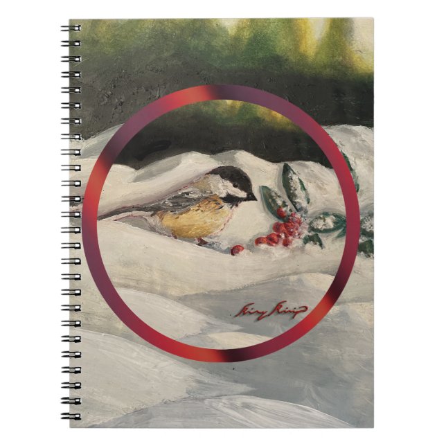 Caderno Espiral Carol o Chick-a-Dee com Visco  (Frente)