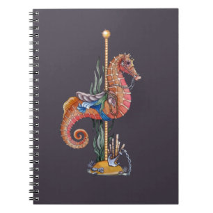 Caderno Espiral Carousel Seahorse