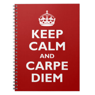 Caderno Espiral Carpe Diem!