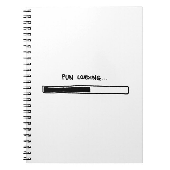 Caderno Espiral Carregamento de Canais (Frente)