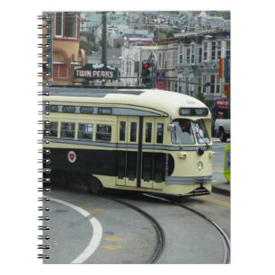 Caderno Espiral Carro a cabo San Francisco