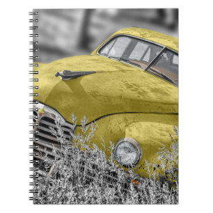 Caderno Espiral Carro antigo