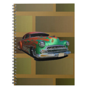 Caderno Espiral Carro Clássico