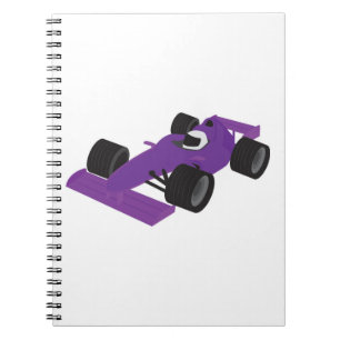 Caderno Espiral Carro de Corrida de F1