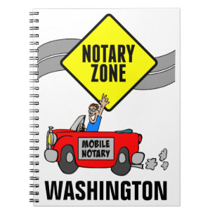Caderno Espiral Carro Desportivo Vermelho, Zona Notícia Móvel, W