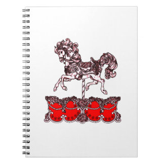 Caderno Espiral Carrossel