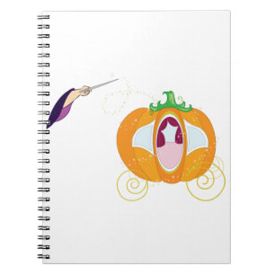Caderno Espiral Carruagem princesa
