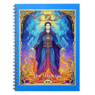 Caderno Espiral Carta de Tarot O Mago