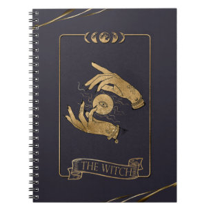 Caderno Espiral Cartão de Bruxo Encantador