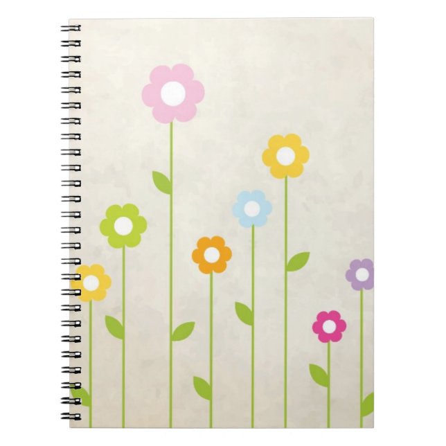 Caderno Espiral Cartão de páscoa (Frente)