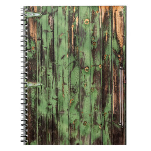 Caderno Espiral Cartão-postal da velha casa russa