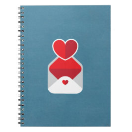 Caderno Espiral Cartas de Amor