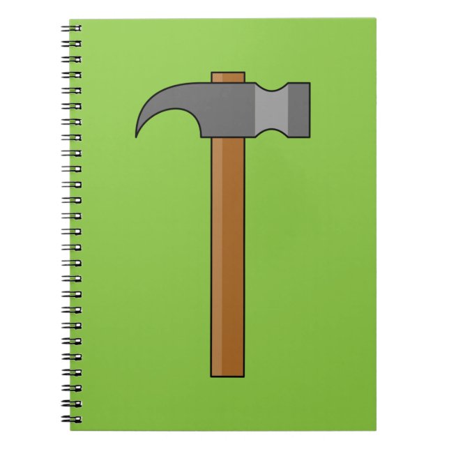 Caderno Espiral Cartoon Claw Hammer (Frente)