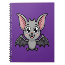Cartoon de Gótico Bat Kawaii de Pastel Gato