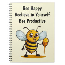 Cartoon Honey Bee Personalizada
