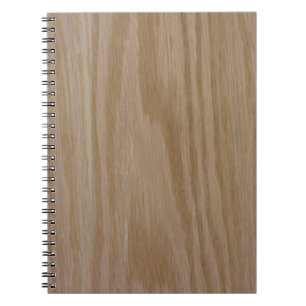 Caderno Espiral Carvalho Natural (impressão de Foto)
