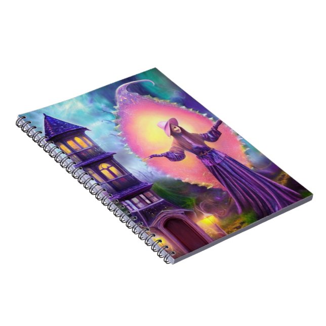 Caderno Espiral Casa Assustadora e a Bruxa (Lado Direito)