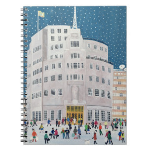 Caderno Espiral Casa da transmissão da BBC