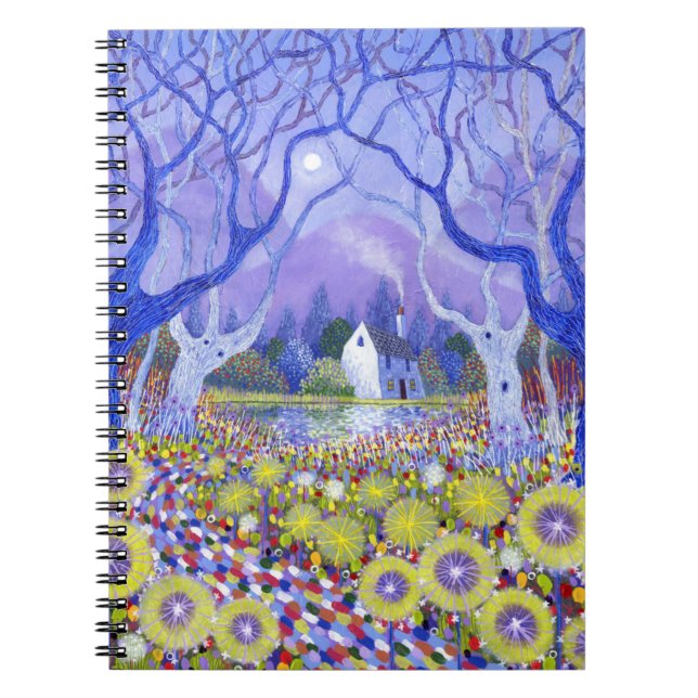 Caderno Espiral Casa de campo de madeira 2013 (Frente)