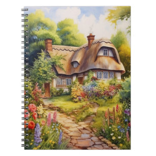 Caderno Espiral Casa de Campo Inglesa