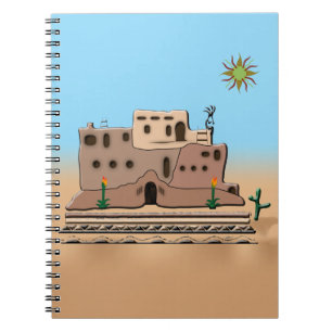 Caderno Espiral Casa de Clay