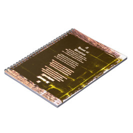 Caderno Espiral Casa de Poster de Decepção