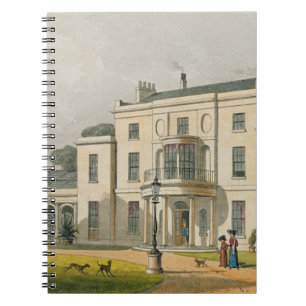 Caderno Espiral Casa de Wimbledon, do repositório de Ackermann 'd
