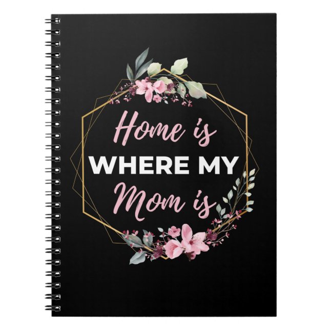 Caderno Espiral Casa Onde Minha Mãe Está (Frente)