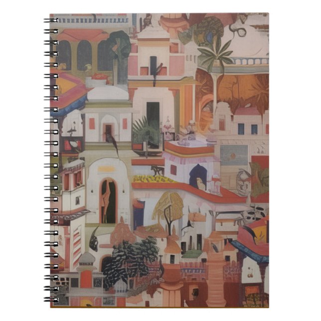 Caderno Espiral Casablanca multicolor  (Frente)
