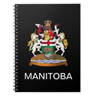 Caderno Espiral Casaco de armas de Manitoba