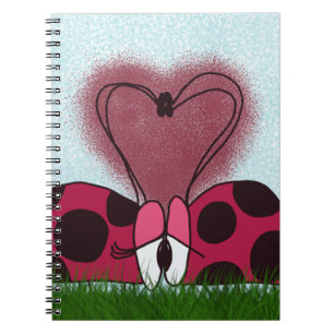 Caderno Espiral Casal Ladybug